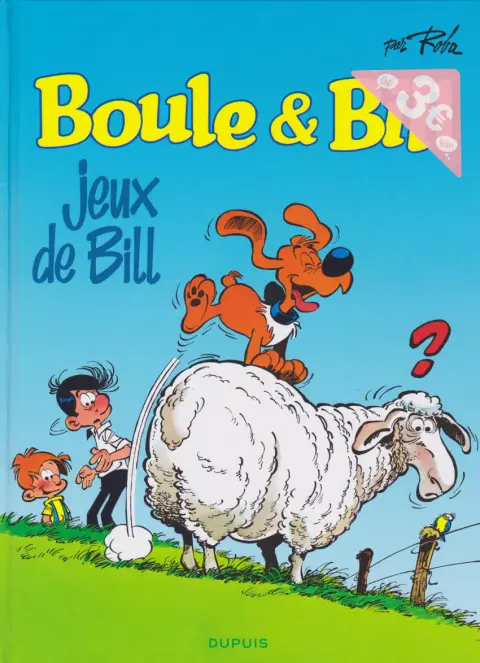 Couverture de l'album Boule & Bill Tome 16 Jeux de Bill