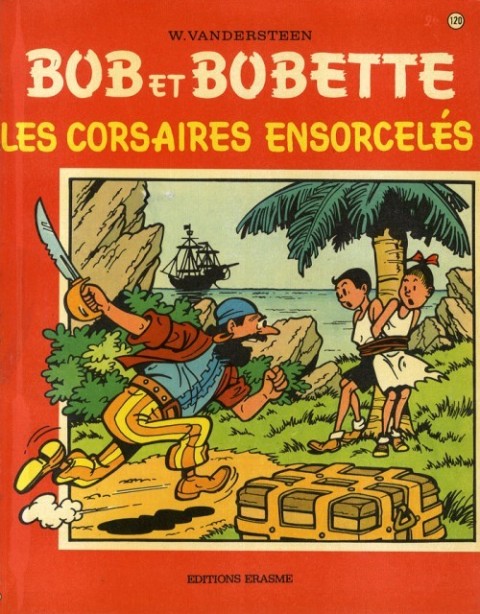 Couverture de l'album Bob et Bobette Tome 120 Les corsaires ensorcelés