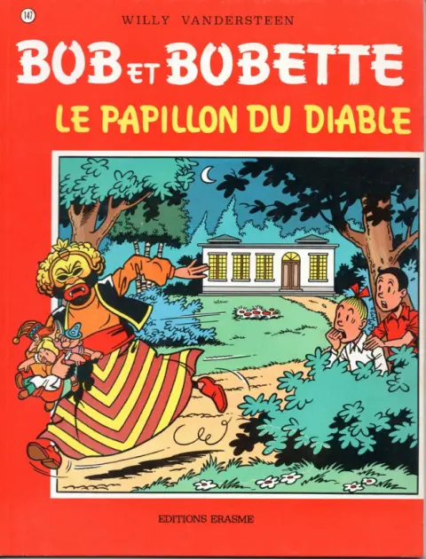 Couverture de l'album Bob et Bobette Tome 147 Le papillon du diable