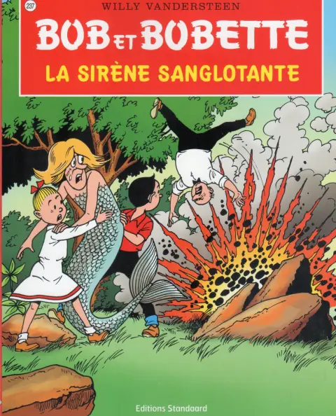 Couverture de l'album Bob et Bobette Tome 237 La sirène sanglotante