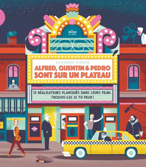 Alfred, Quentin et Pedro sont sur un plateau