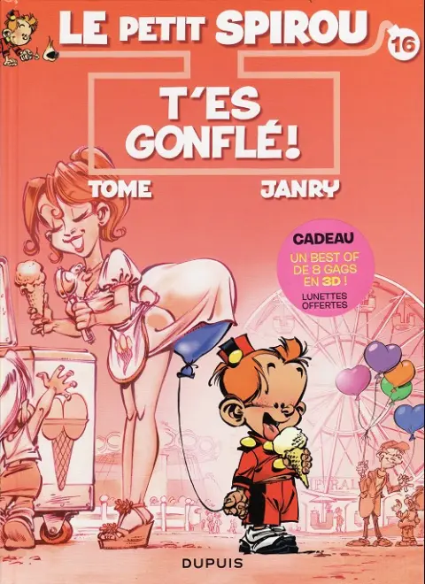 Couverture de l'album Le Petit Spirou Tome 16 T'es gonflé !