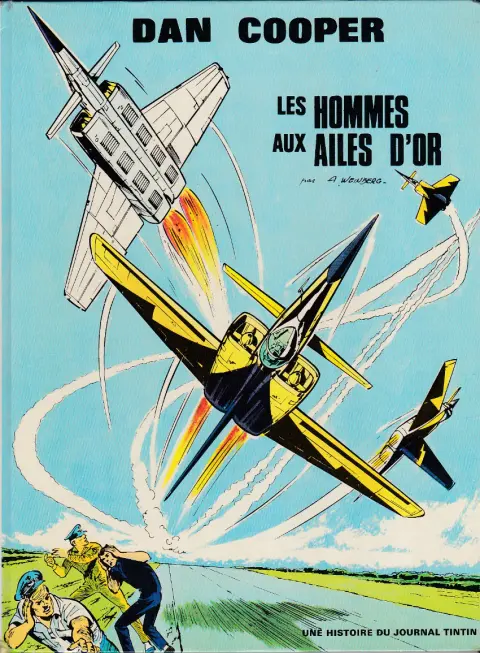 Couverture de l'album Les aventures de Dan Cooper Tome 15 Les hommes aux ailes d'or