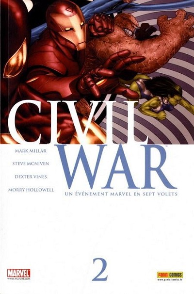 Couverture de l'album Civil War Tome 2