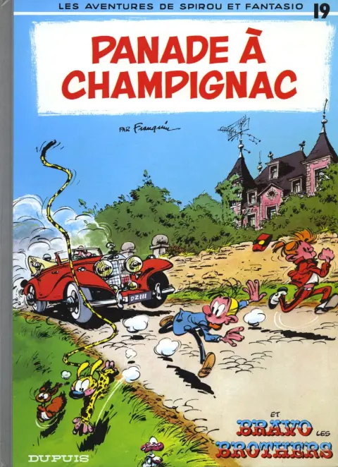 Couverture de l'album Spirou et Fantasio Tome 19 Panade à Champignac