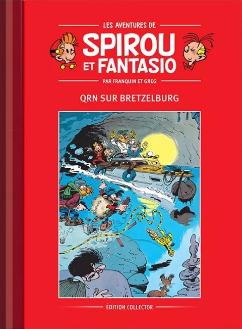Couverture de l'album Spirou et Fantasio Édition collector Tome 18 QRN sur Bretzelburg