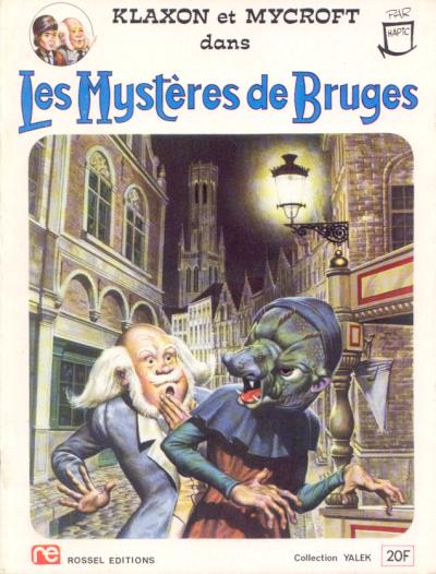 Couverture de l'album Klaxon et Mycroft Les Mystères de Bruges
