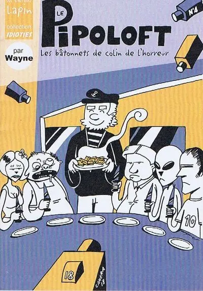 Le Pipoloft Les bâtonnets de colin de l'horreur