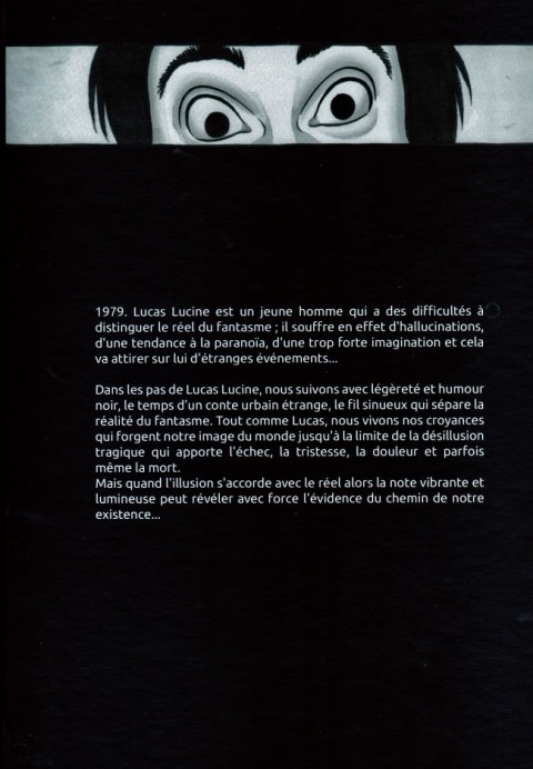 Verso de l'album Le Quotidien de Lucas Lucine