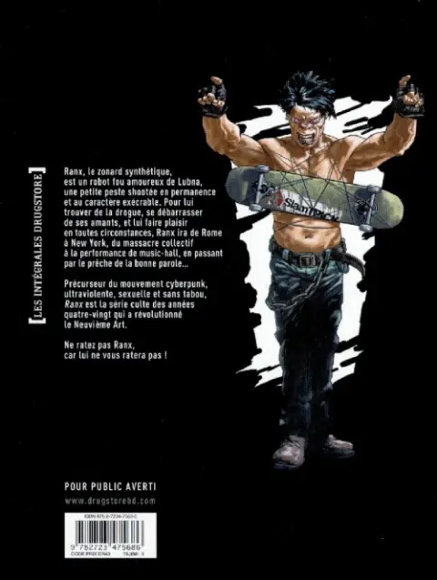 Verso de l'album RanXerox Ranx