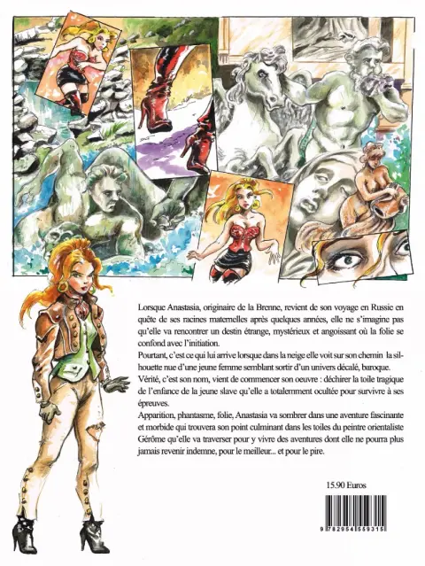 Verso de l'album Anastasia - Les Secrets de Gérôme Tome 2 Le Marché aux esclaves