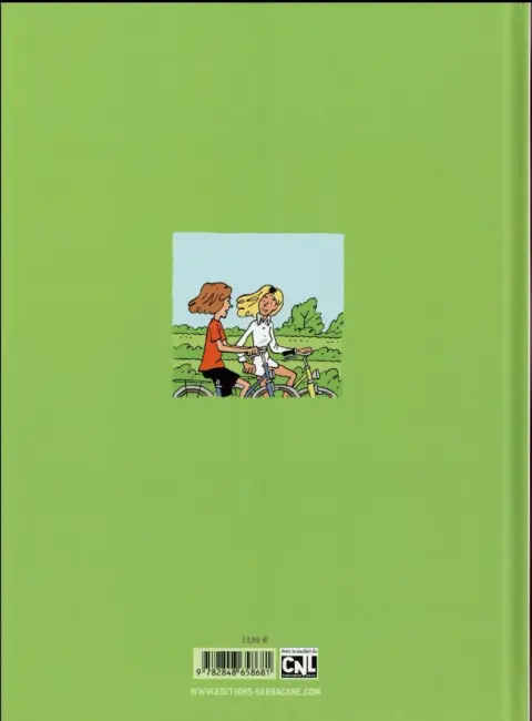 Verso de l'album Antoine et la fille trop bien