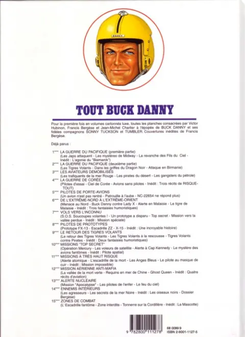 Verso de l'album Tout Buck Danny Tome 5 Pilotes de porte-avions
