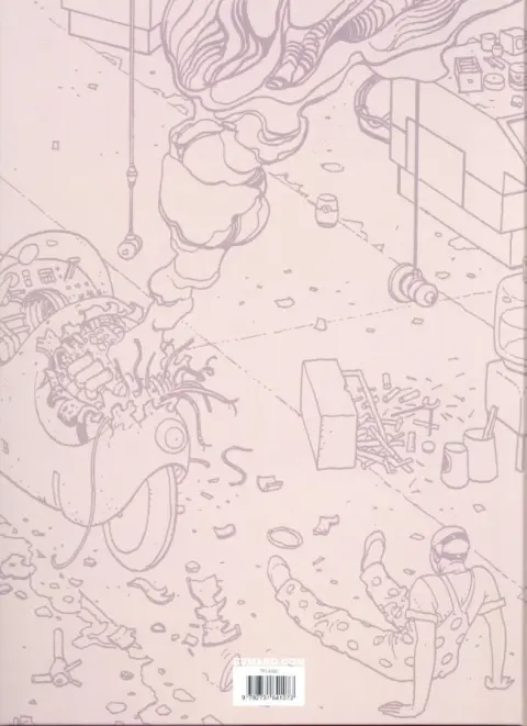 Verso de l'album Major Fatal Tome 2 L'Homme du Ciguri