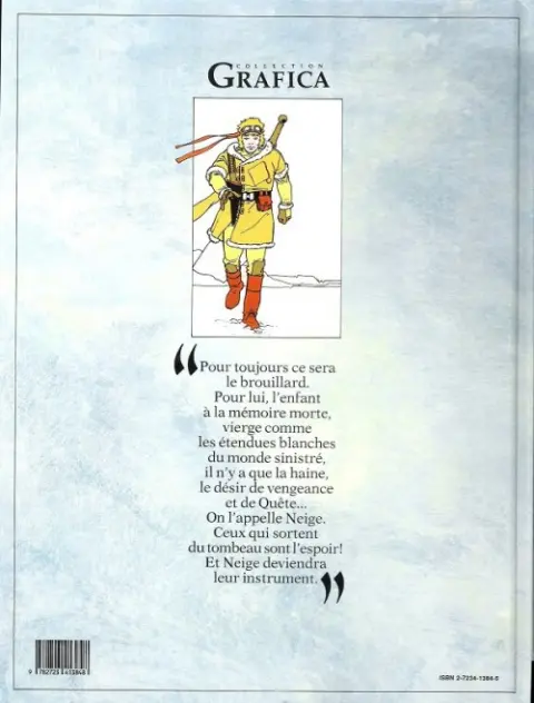 Verso de l'album Neige Tome 1 Les brumes aveugles