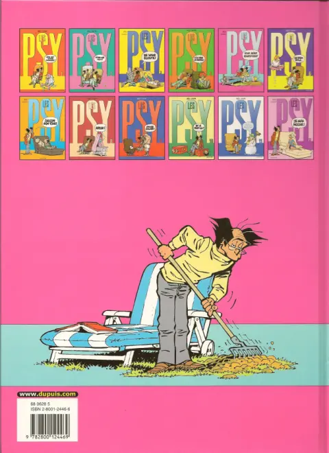 Verso de l'album Les Psy Tome 5 Vous aviez rendez-vous ?