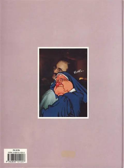 Verso de l'album Soeur Marie-Thérèse des Batignolles Tome 1