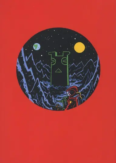 Verso de l'album Space Dog