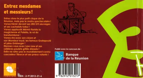 Verso de l'album Tiburce Tome 3 Chacun ses brèdes