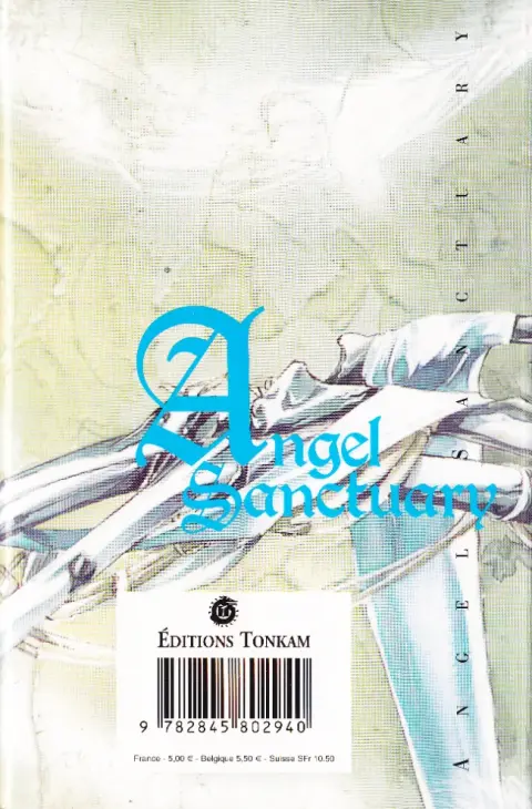 Verso de l'album Angel Sanctuary 20