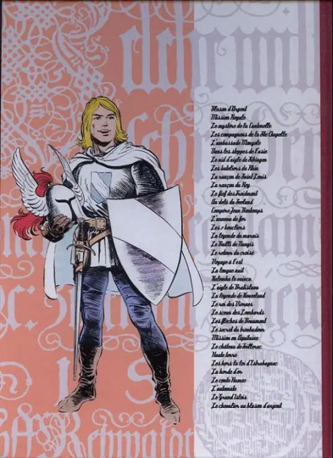 Verso de l'album Blason d'Argent Tome 16 Le Château de Teillerac ... Les hors-la-loi d'Estrabagnac
