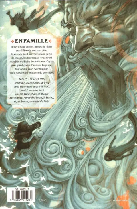 Verso de l'album Fables Tome 11 Père et fils