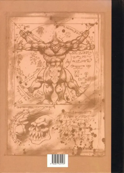 Verso de l'album Lanfeust de Troy Encyclopédie anarchique du monde de Troy Volume 1