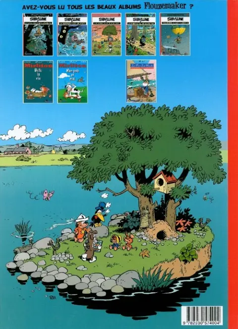 Verso de l'album Sibylline - Flouzemaker Tome 5 Traquenard à Saint-Florentin
