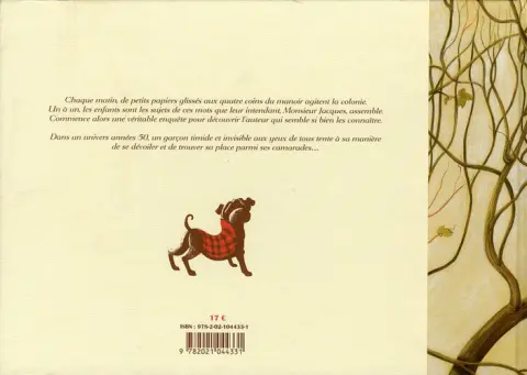Verso de l'album Rossignol