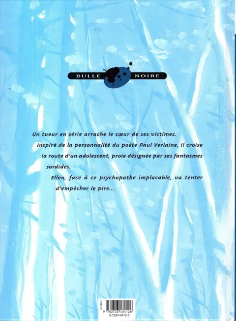 Verso de l'album Bleu Lézard Tome 4 Le sourire du loup