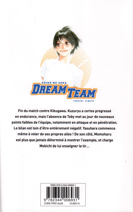 Verso de l'album Dream Team 21-22