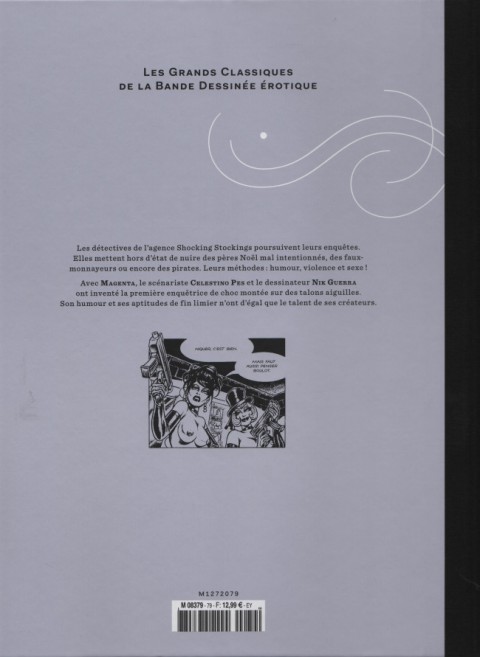 Verso de l'album Les Grands Classiques de la Bande Dessinée Érotique - La Collection Tome 79 Magenta - Tome 4