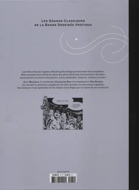 Verso de l'album Les Grands Classiques de la Bande Dessinée Érotique - La Collection Tome 79 Magenta - Tome 4