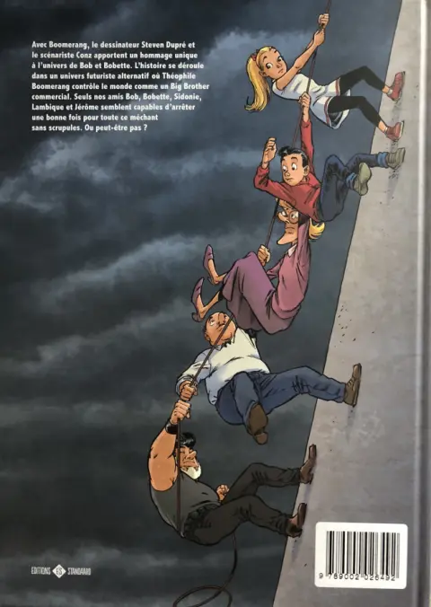 Verso de l'album Bob et Bobette Tome 2 Boomerang
