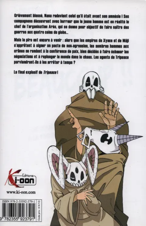 Verso de l'album Tripeace Vol. 11