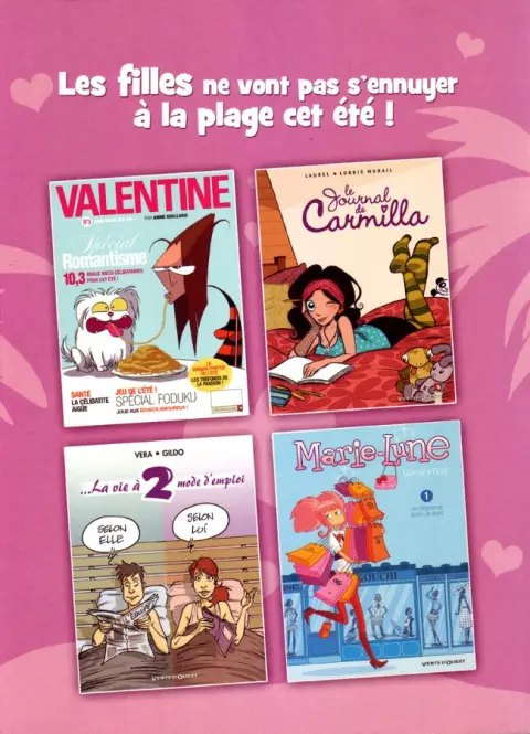 Verso de l'album Cahier détente