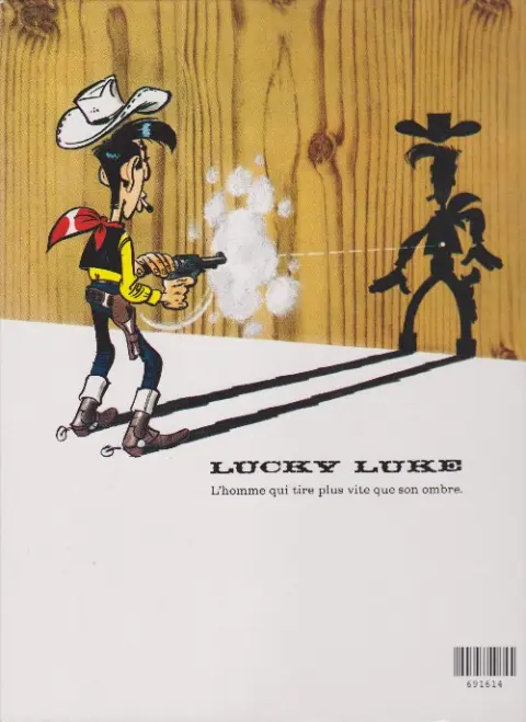 Verso de l'album Lucky Luke Tome 33 Le Pied-Tendre