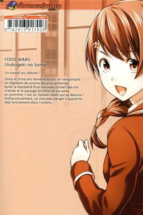 Verso de l'album Food Wars ! 31