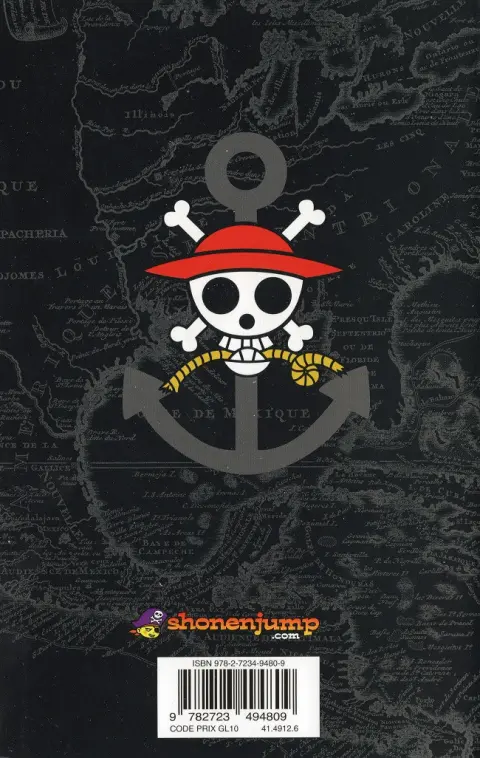 Verso de l'album One Piece Tome 24 Croire en ses rêves