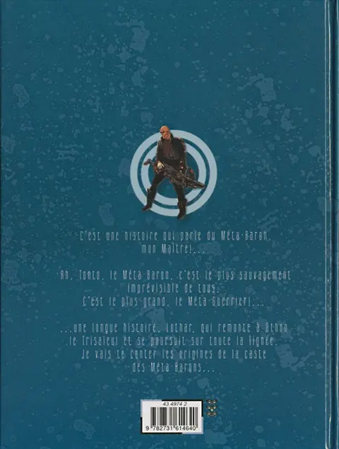 Verso de l'album La Caste des Méta-Barons Tome 7 Aghora le Père-Mère