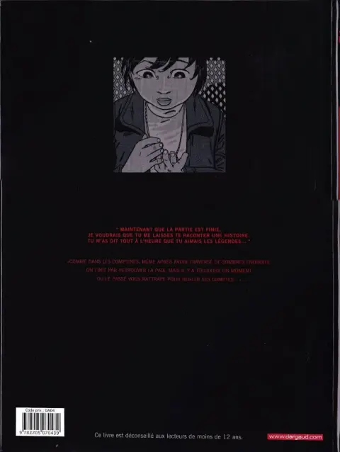 Verso de l'album Cellule Poison Tome 5 Comptines