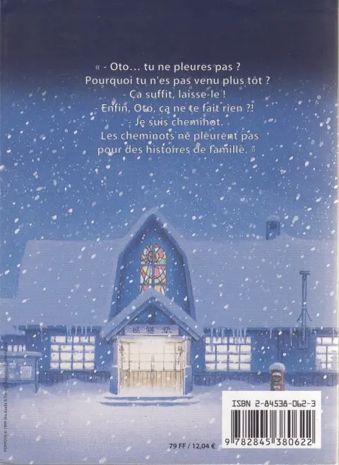 Verso de l'album Le Cheminot Le cheminot, suivi de Love Letter