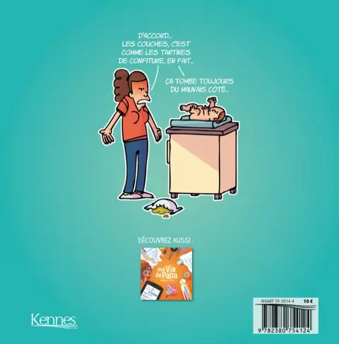 Verso de l'album Ma vie de maman