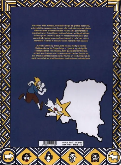 Verso de l'album Lipanda Tome 1