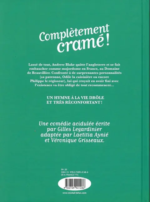 Verso de l'album Complètement cramé !