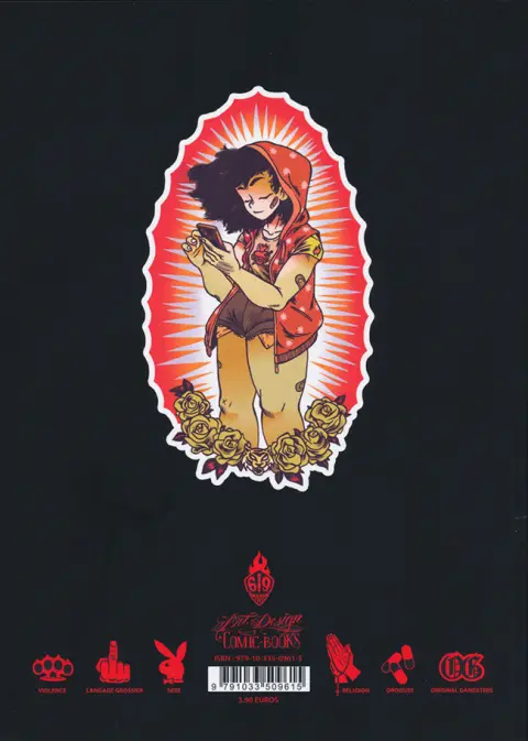 Verso de l'album Mutafukaz' Loba Loca #3