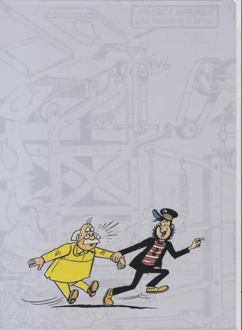Verso de l'album L'expédition du professeur Gromulus 4