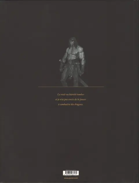 Verso de l'album Conan le Cimmérien Tome 7 Les Clous rouges