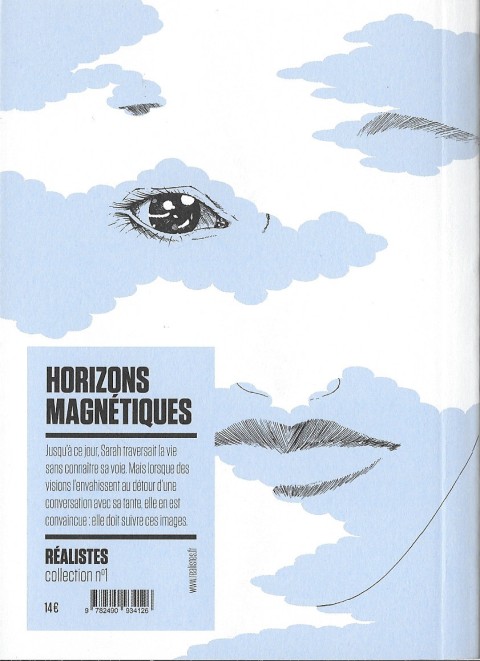 Verso de l'album Horizons magnétiques