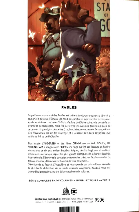 Verso de l'album Fables Volume 5